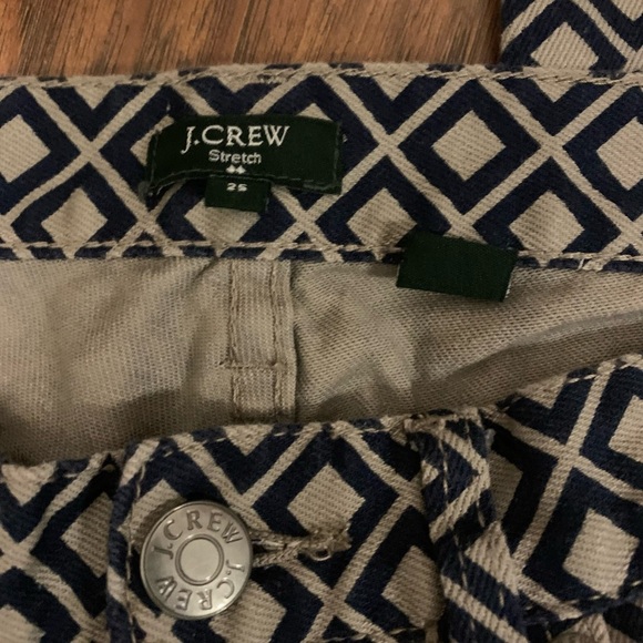 J.crew diamond print ankle jeans 25 - Picture 5 of 8